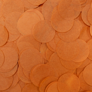 brown biodegradable wedding confetti - 1