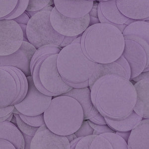 Lilac Wine confetti circles - five handfuls | Flutter, Darlings! Confetti