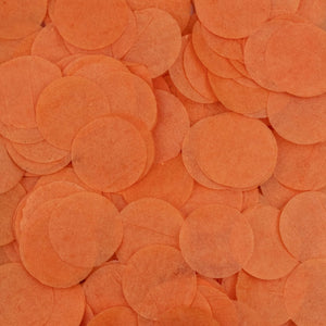 Orange Soda confetti circles - five handfuls | Flutter, Darlings! Confetti